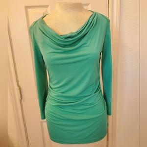 New York & Co ruched Shirt - xs